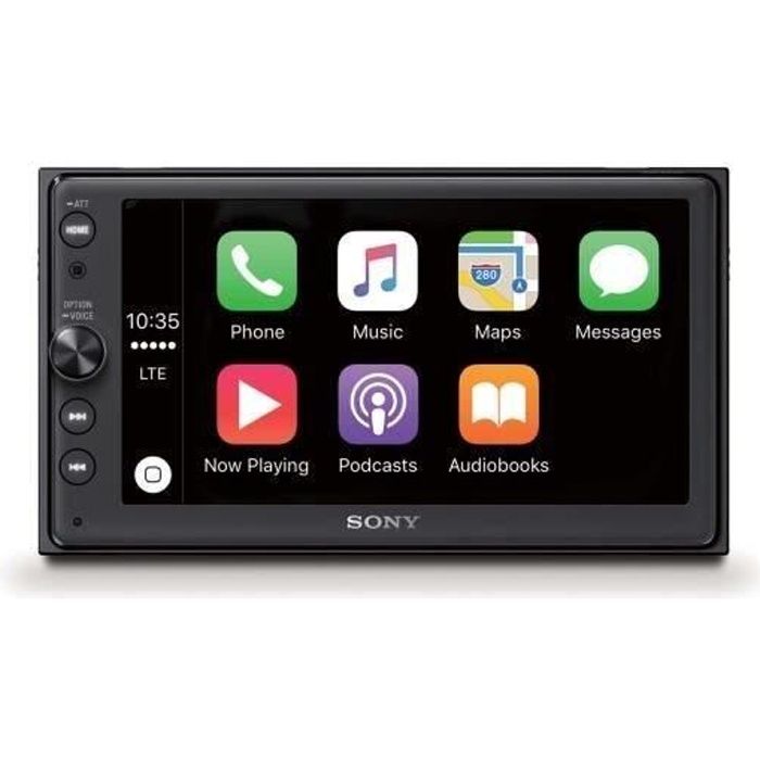 SONY Autoradio 6,4- 2DIN XAV-AX100 4 x 55 W CarPlay et Andoid Auto