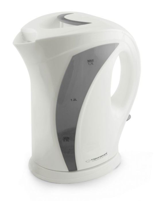 Bouilloire - Esperanza - IGUAZU - 17L - 2200W - Sans fil - Blanc/Gris