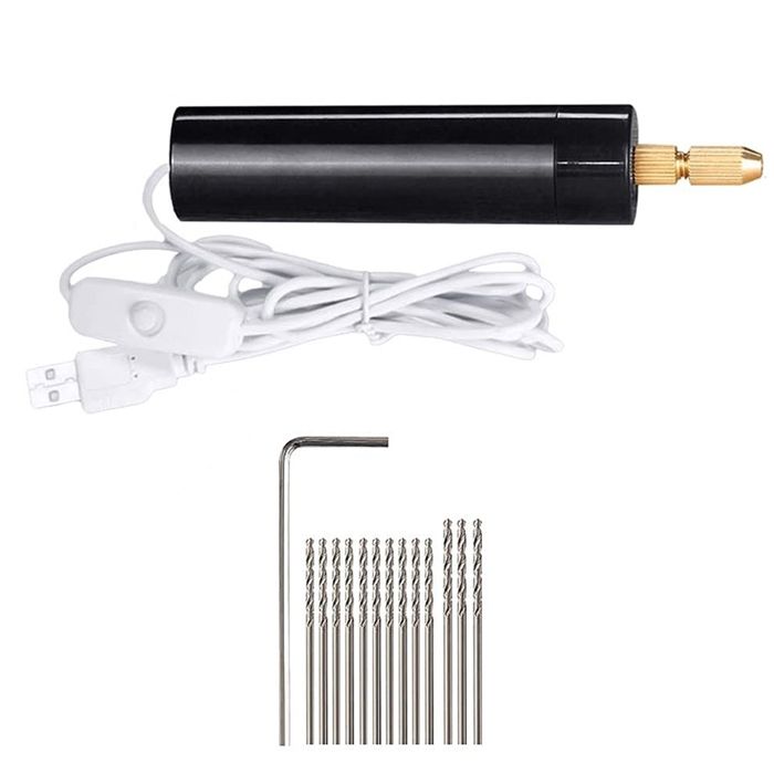 Ensemble de Perceuse À Main -éLectrique 0.7-1.2Mm pour RéSine, Mini ...