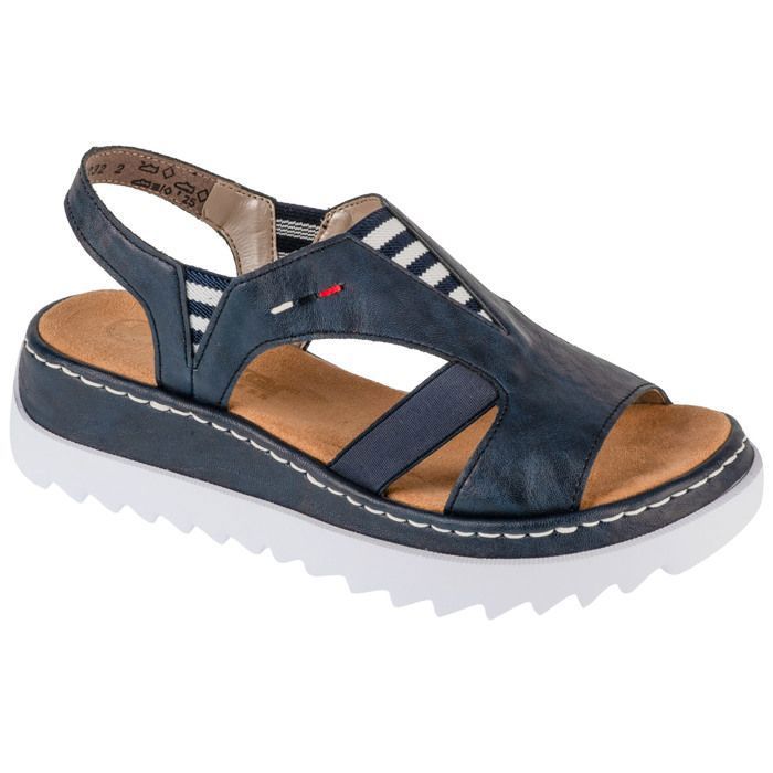 Rieker Sandals V44Y5-14 Femme Bleu marine des sandales