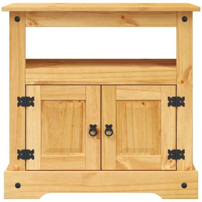 Meuble TV/Hi-Fi - mango - Gamme Corona pin mexicain 80x43x78 cm M603