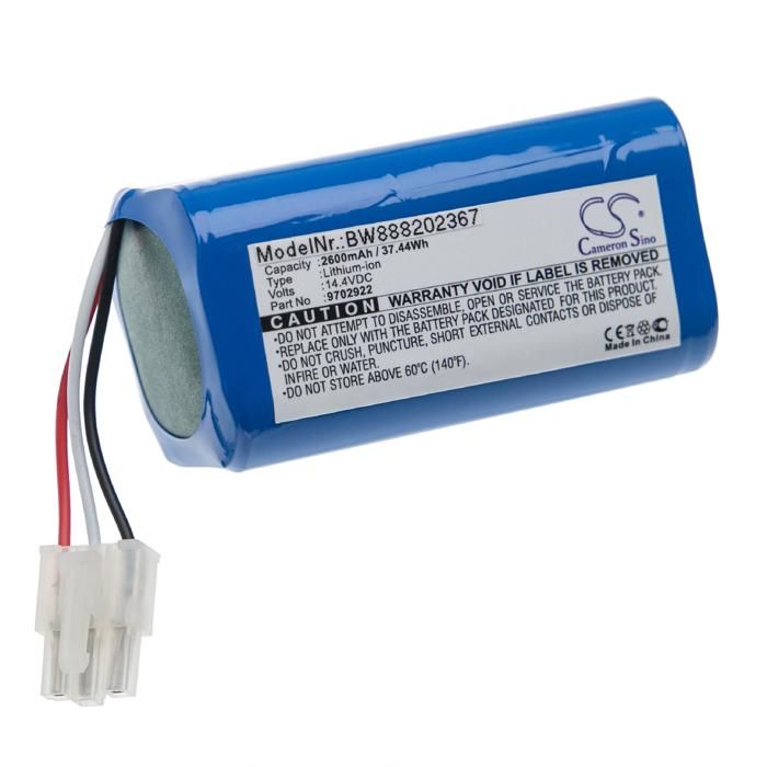vhbw Batterie remplacement pour Miele 9702922 pour aspirateur robot électroménager (2600mAh 144V Li-ion)