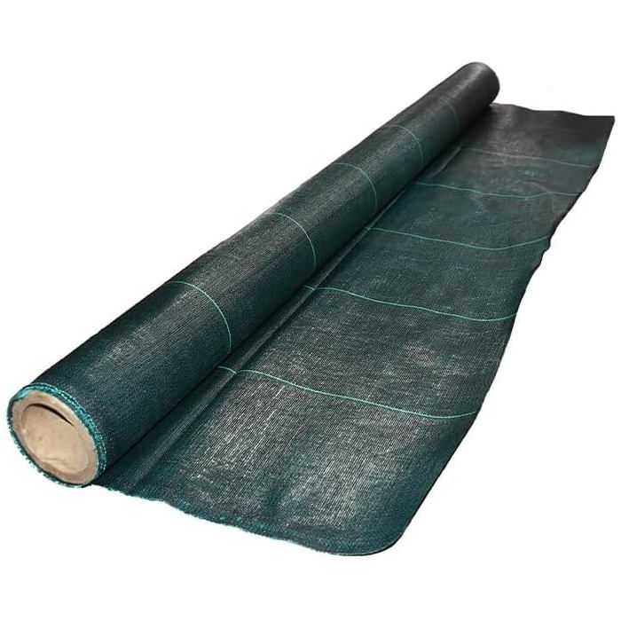 Maille Store Telo Pacciamatura Agrario, Nero, 130gr/m², 1.25m X 100m, Antierba Resistente - 5