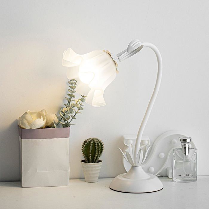 Lampe de Bureau LED - UNDERSCORE - Meibeileil - Design Col de Cygne - 3 Lampes - Blanc