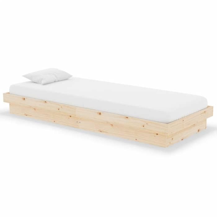 Printemps/été 2025 Structure de lit - SOLOMON - pour Adulte/enfant sans matelas bois massif LV227