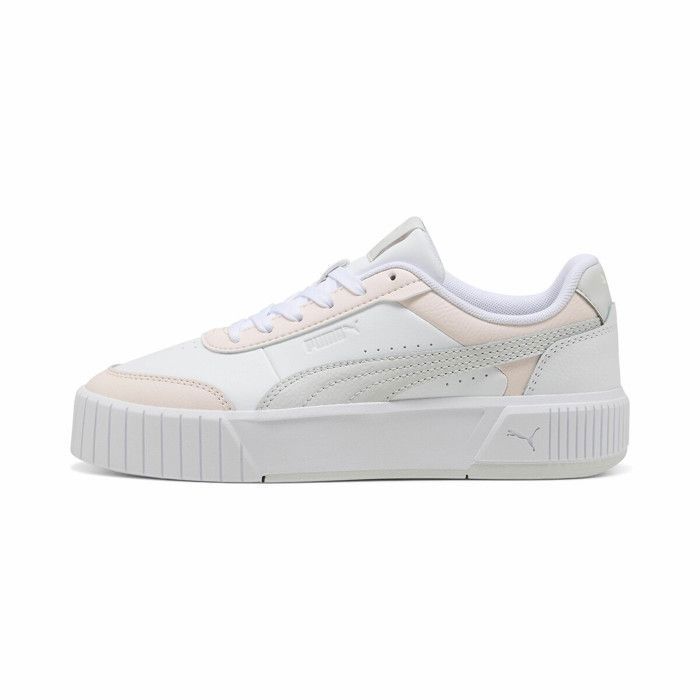 Puma Baskets Puma Femme Carina Mia Blanc/Gris
