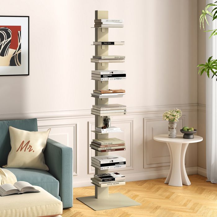 Bibliothèque Eksjö acier 150 x 39 x 39 cm camel Bibliothèque Eksjö acier 150 x 39 x 39 cm camel