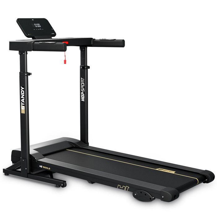 HS HOP SPORT Tapis de Course Pliable App Connect&eacute; HS-1900LB Standy Hop-Sport  Moteur 15 CV Vitesse 14 km/h Inclinaison 3 Niveau Max. 120kg 