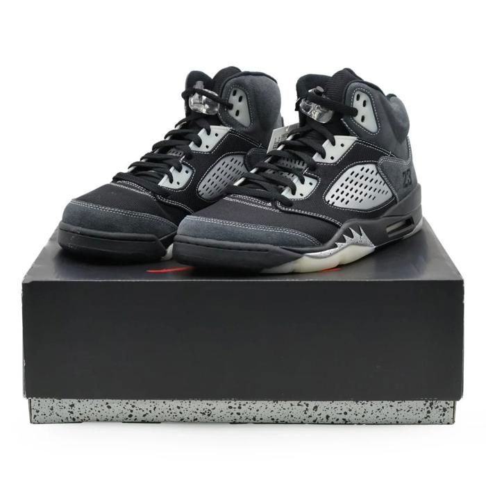 CHAUSSURES DE BASKET-BALL DB0731-001 Nike Air Jordan 5 Retro Anthracite Wolf Grey Clear Black Metal Silver