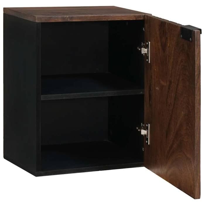 (10763)Moderne Meuble de Lavabo de Salle de Bain Noyer 38x33 5x48 cm poid:11 kg