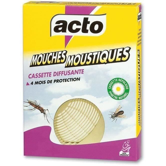 Cassette anti-mouches et anti-moustiques