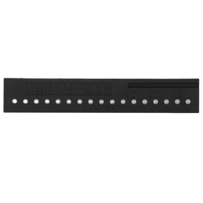 Jauge De Mesure Endodontique Dentaire - Règle Pour Points Gutta Percha - Neuf Sous Emballage