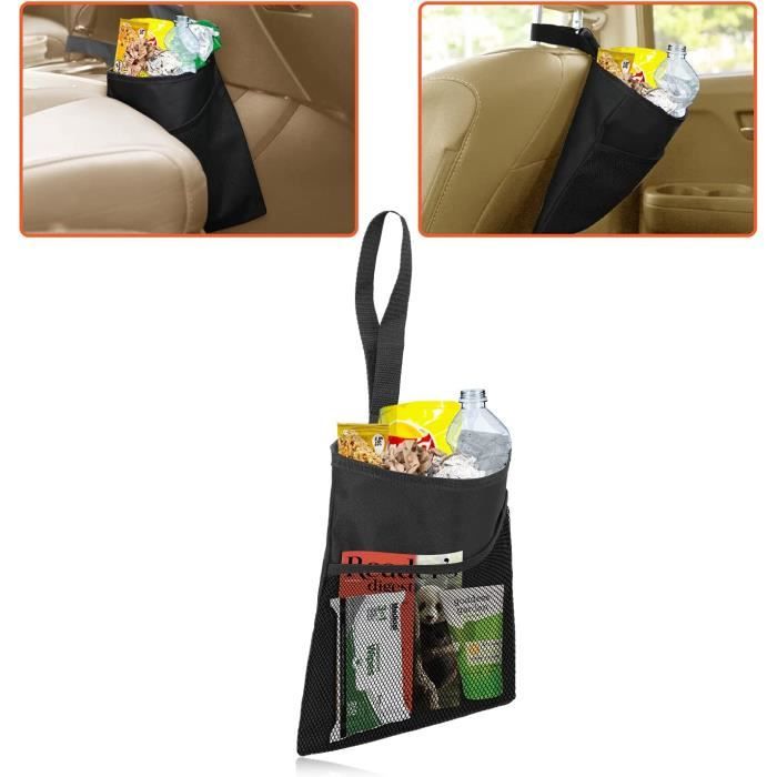 Sac Poubelle de Voiture, Sac à Ordures Suspendu pour Voiture, Sac