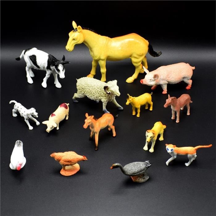 animaux ferme jouet plastique