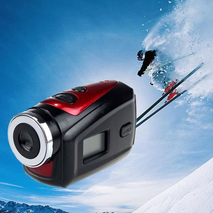 HD720P Mini Sports Cam Caméra Vidéo Casque De Vélo Caméscope Étanche DV RD Cdiscount Appareil