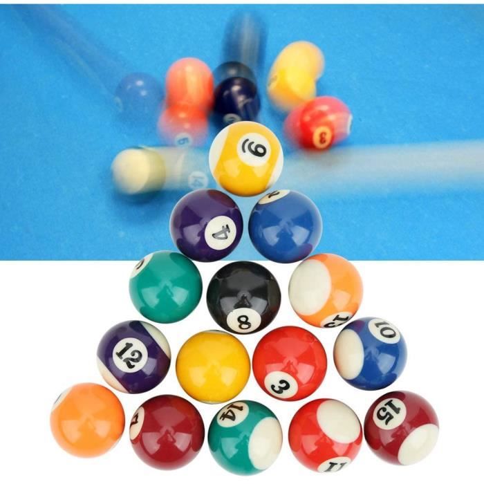 Boule De Billard Standard – Résine 52,5 Mm, Poids 130 G, Pour Entraînement Et Compétition