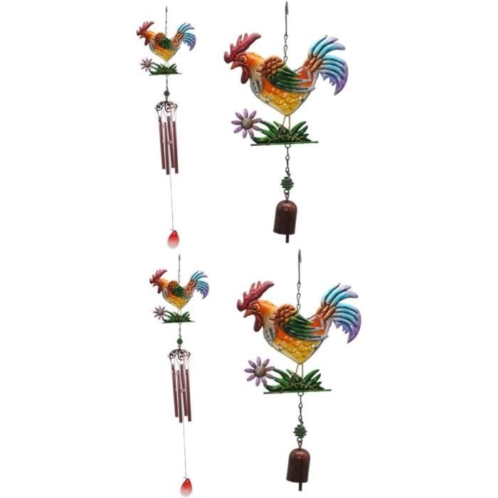 Tourniquet Décoratif Jardin Avion Vnto – Girouette Rotative Métal 3D – Moulins à Vent Cinétiques – Décoration Extérieur Colorée