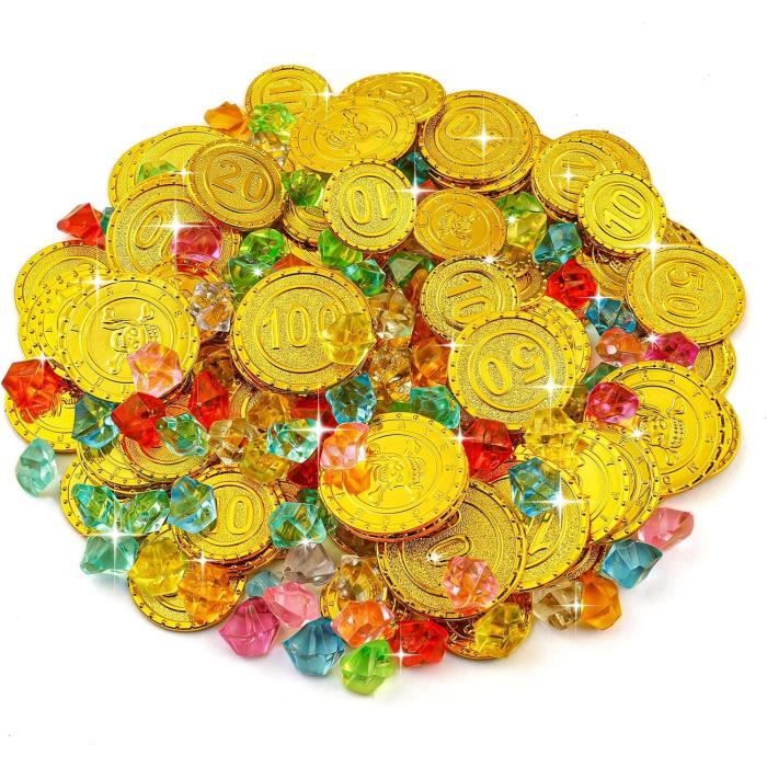 Fausses pierres précieuses/diamants en verre de 4 cm de diamètre jaune