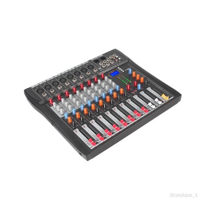 Table de mixage DJ Mixeur avec micro