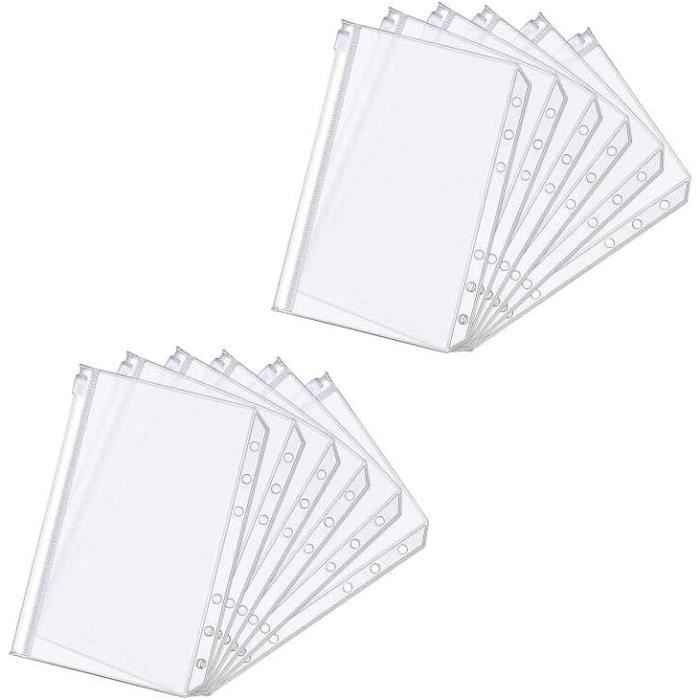 Lot De 50 Pochettes Doubles USDISC Pour CD/DVD/Blu-ray - Protection Plastique Blanche