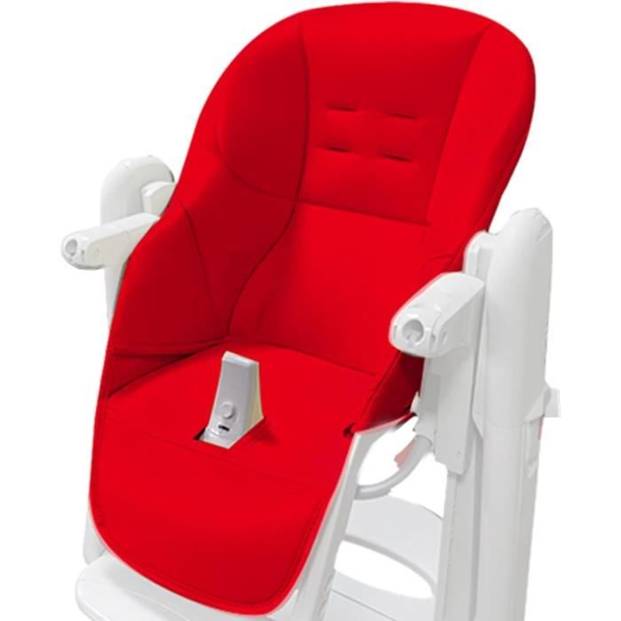 Coussin Chaise Haute Peg Perego Housse Chaise Haute Pour Bébé - Coussin En Cuir Pour Chaise Salle À Manger Pour Enfant - Puériculture & Eveil Bébé Protection Chaise Haute