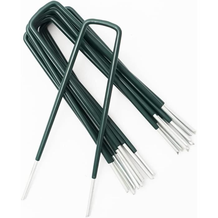 Piquet De Jardin En Métal Noir 'Zuhause' (Maison) - Hauteur 83 Cm - Déco Extérieure Rustique