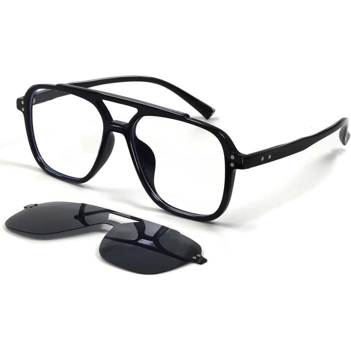 Lunettes De Soleil Pilote Vintage - Unisexe, Monture Ronde, UV400 - Neuf Avec étiquettes