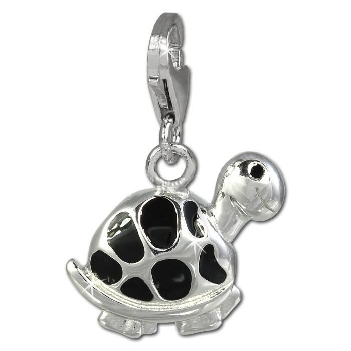Charm Tortue en Argent 925//1000