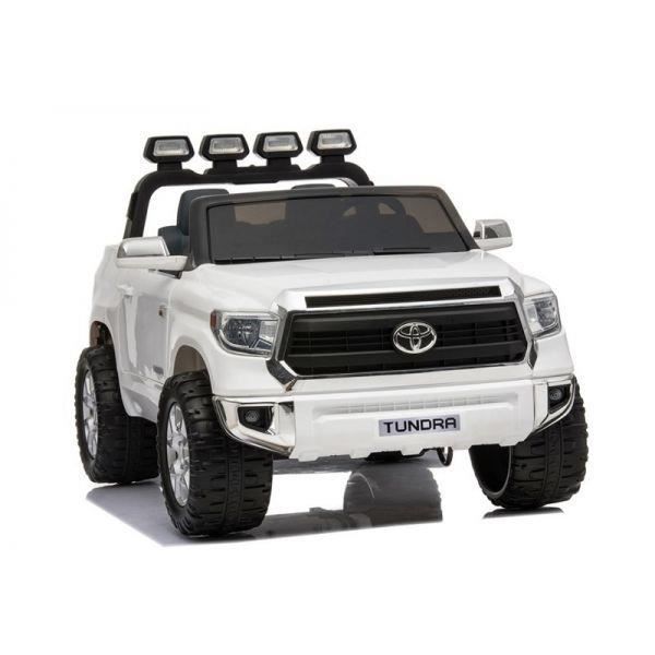 Voiture électrique 2 places 24V Toyota Tundra Blanc - Pack Luxe