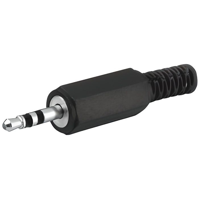 Fiche audio Jack 3.5mm stéréo à souder