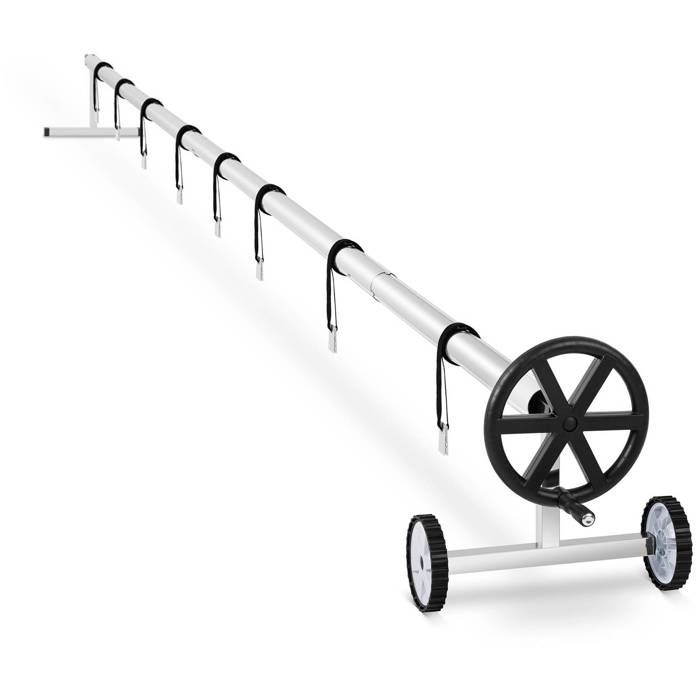 enrouleur bache piscine manuel bulle uniprodo uni pool reel 570 30 57 m piscines enterrees telescopique hors piscine cdiscount jardin