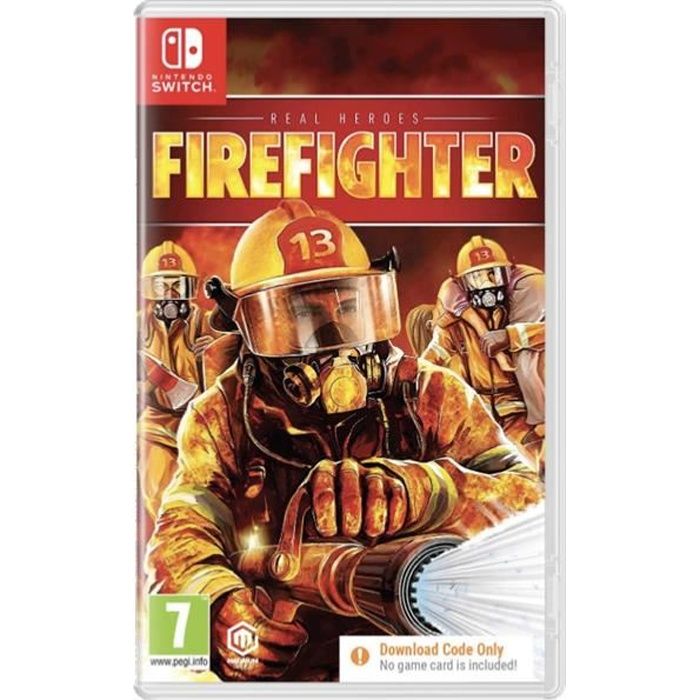 Real heroes Firefighter Nintendo SWITCH Code de t l chargement