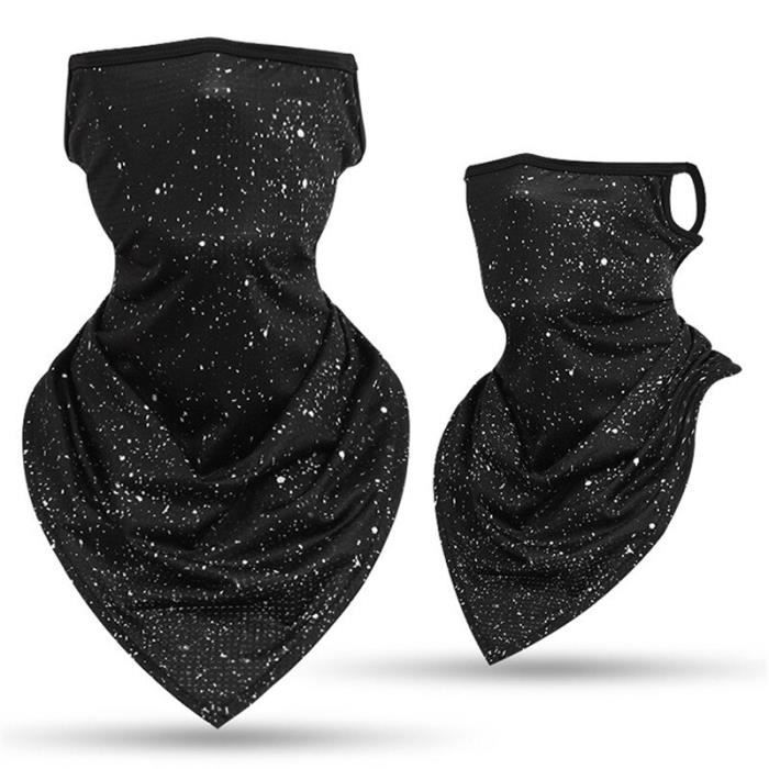 Foulard de tête Wrap Cheveux Extensible Imprimé Bleu - Evolve