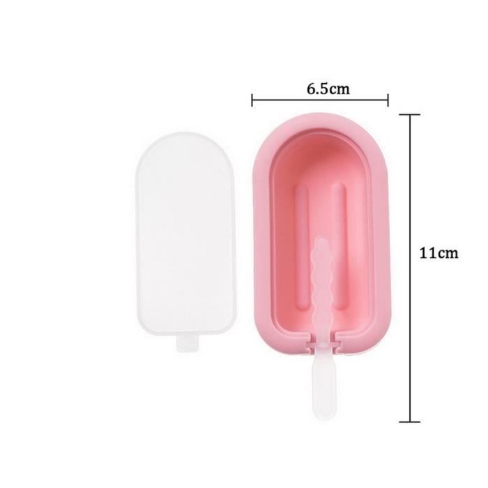 Lot De 5 Moules à Glace à L'eau Fackelmann – Blanc, Neufs, Pour Glaces Maison