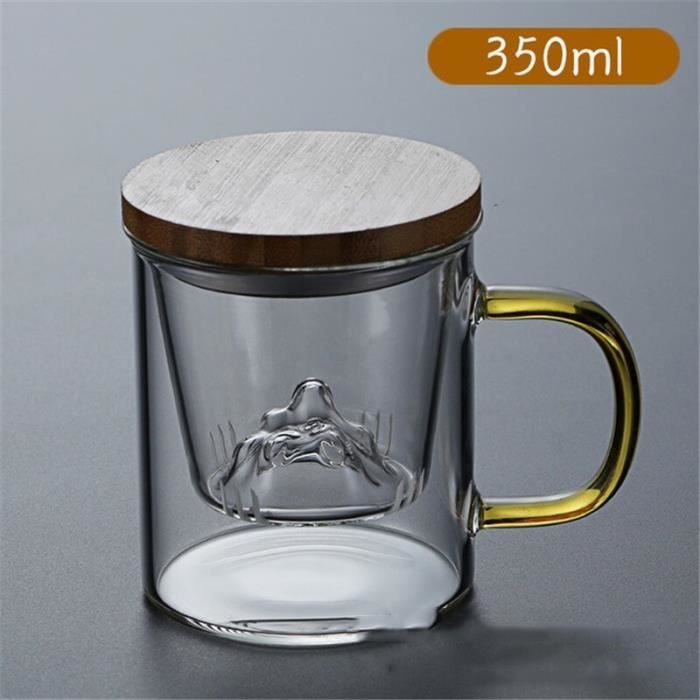Tasses Milkshake Verre Résistant Température 2 Verres à Milkshake Transparents 380 Ml - Tasses Résistantes, Design Rétro, Base Stable, 3x7 Pouces Verres Parfait Sundae Crème Glacée