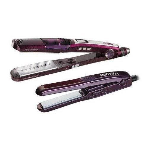 Lisseur vapeur + un mini lisseur IPRO 230 BABYLISS ST396ALE Titanium céramique