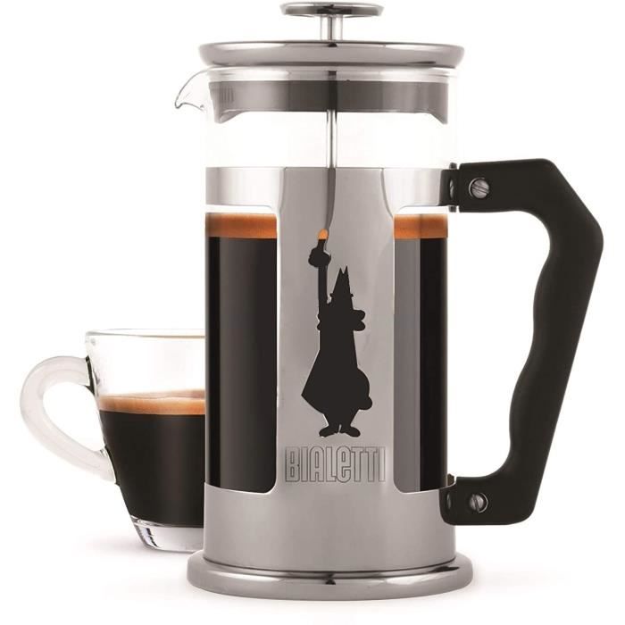 Cafetière italienne FrenchPress acier 350 ml