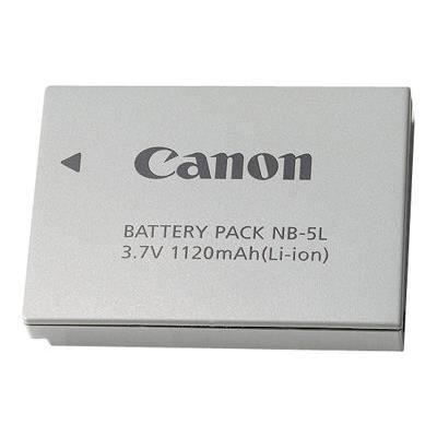 CANON Batterie Canon NB-5L - Lithium ion (Li-Ion) - Pour Caméra - 3,7 V DC