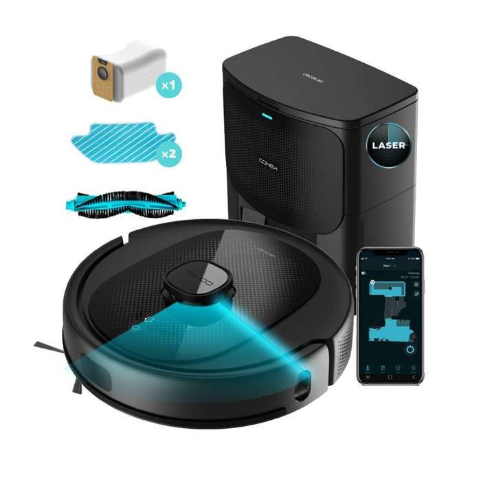 Cecotec Robot aspirateur Conga 8290 Immortal Ultra Power Home X-Treme