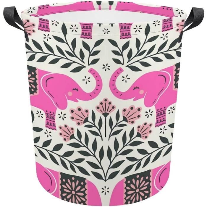 Panier à Linge JchAouY Grand panier à linge autoportant pliable 82 L