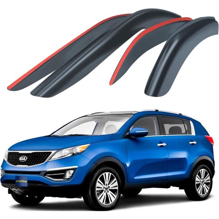 Lot De 4 Déflecteurs De Pare-chocs Avant De Voiture En Fibre De Carbone