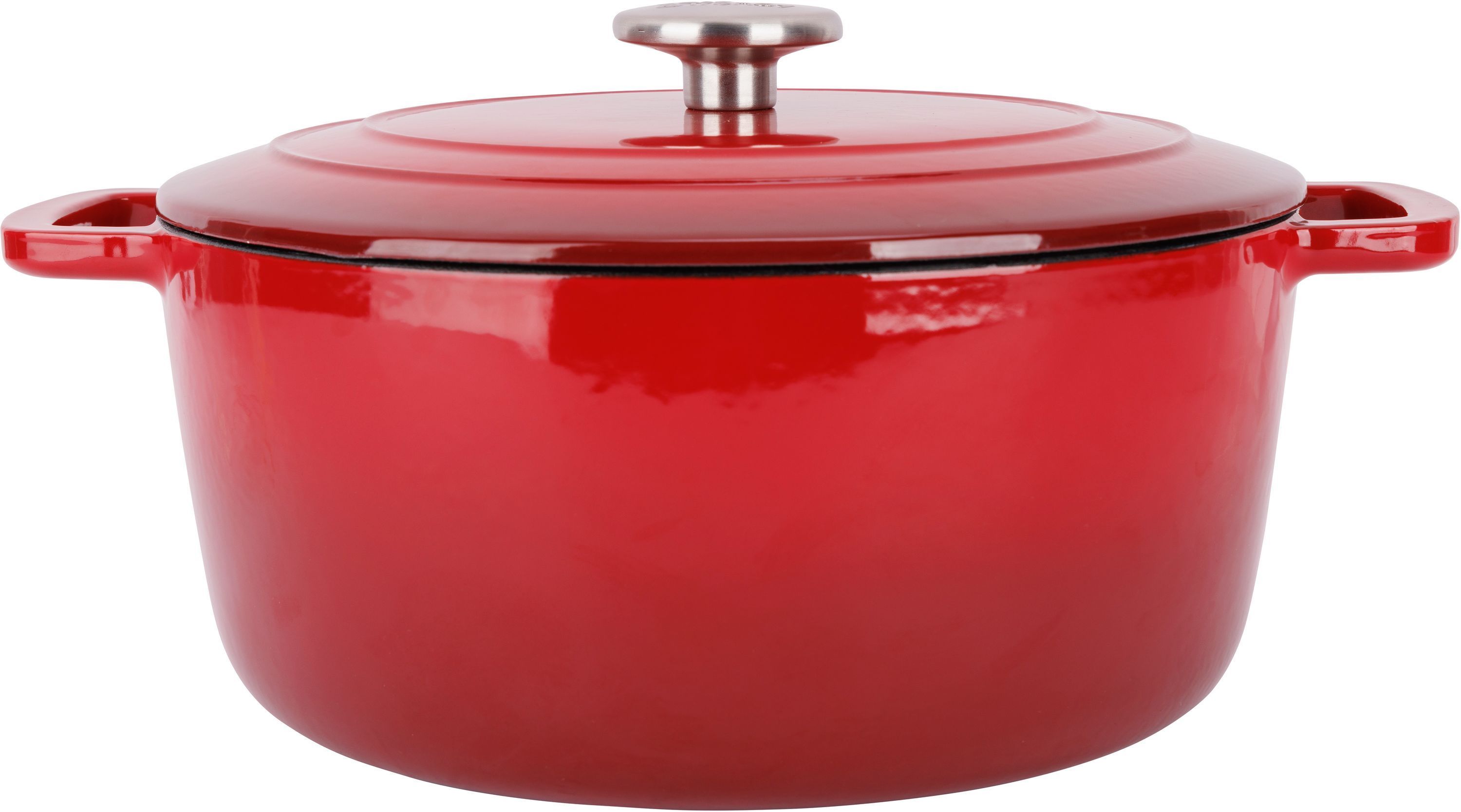Cocotte avec couvercle COSY & TRENDY FONTESTIC Fonte émaillée Ø28 cm 615 Tous feux dont induction Ambre - vue 4