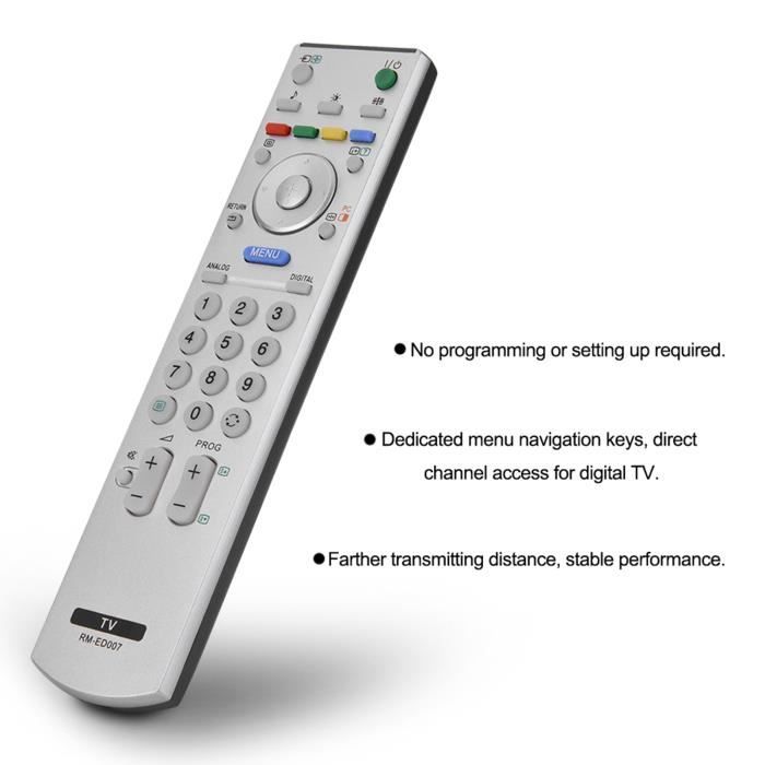 SAL Télécommande TV Remote Control,Replacement Smart Controller for RM ...