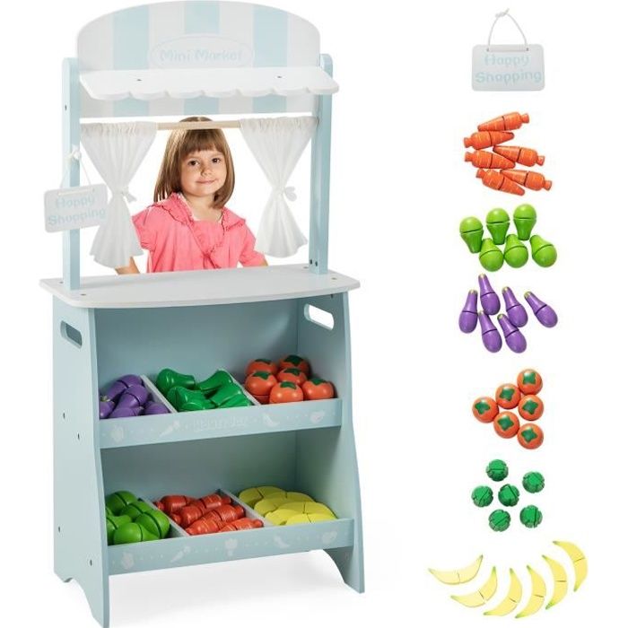 Marchande shop jouet bois
