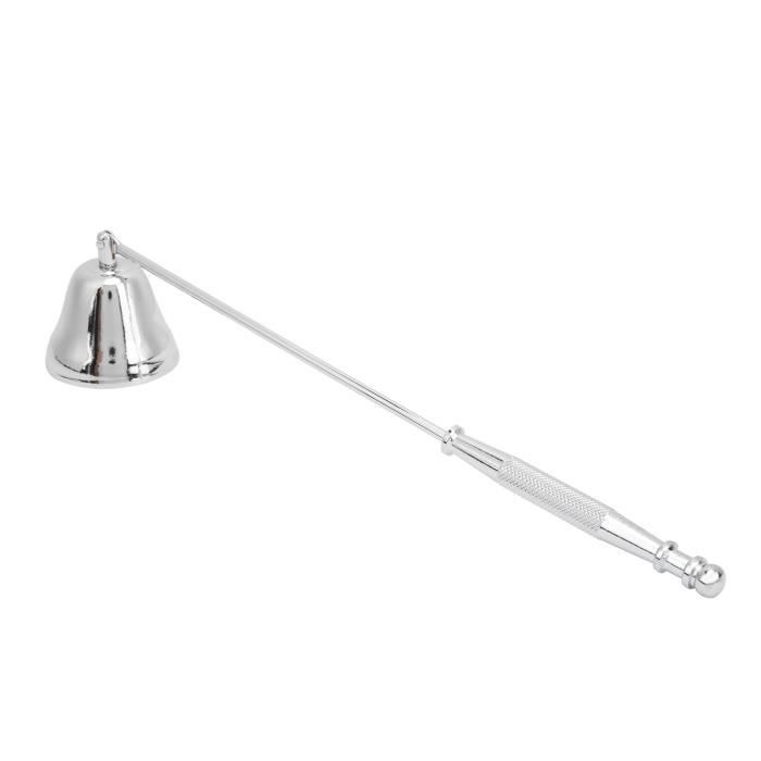 Éteignoir à Bougie En Acier Inoxydable - Longue Poignée 22.5 Cm - Design Vintage - Pour éteindre Sans éclaboussures Ni Fumée