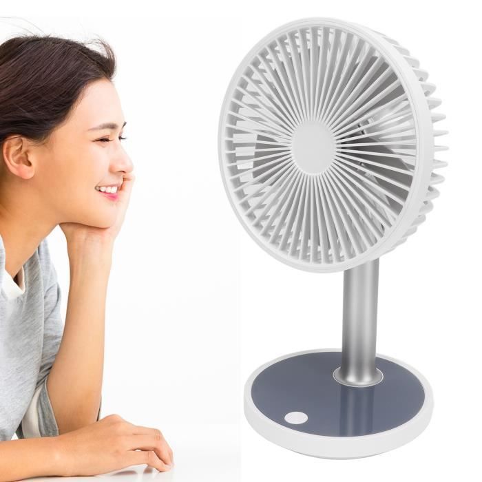 Ventilateur de bureau multifonctionnel à 4 vitesses réglables et à — free download