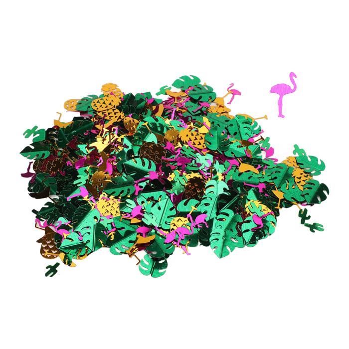 Lunettes De Fête En Forme De Flamant Rose Et Cocotier - Lot De 2 Paires, Accessoire Déguisement Hawaïen Et Plage