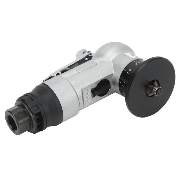 Mini Chanfreineuse Pneumatique AX207S - Pour Chanfrein Et Ébavurage Métal - Réglable 0.1 à 0.9 Mm - Vitesse 60000 Tr/min