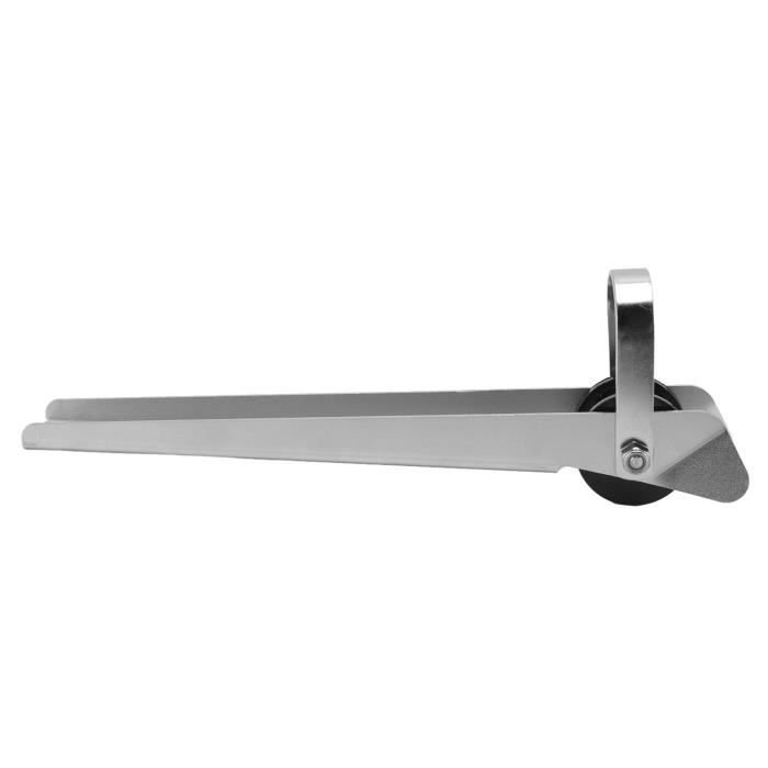 Rouleau D’ancrage En Inox 316 – Socle Pour Bateau, Poli Miroir, Hauteur 6 Pouces, Pour Voile Et Amarrage