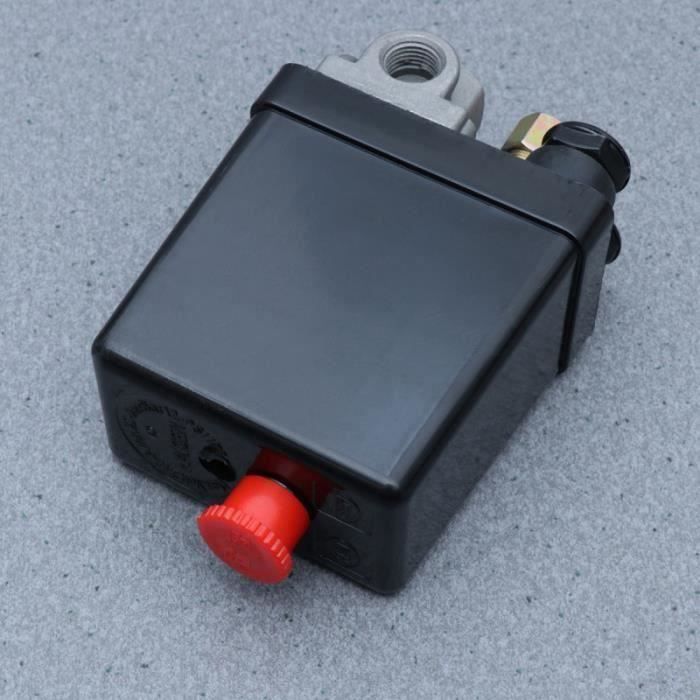 Pressostat Compresseur 75-175 PSI 380V - Soupape Commande 20A Pour Compresseur Air Industriel Et Domestique